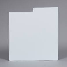 Front. PopMarket - Bags Unlimited DLPP305PK - 12 Inch LP Divider Cards - 30 Guage - 5 Pack (White) - VINYL ACCESSORIES - Multicolor.