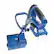 Alt View 13. Snow Joe - 24-Volt iON+ 13-Inch Single Stage Cordless Snow Shovel with Ice Dozer (1 x 4Ah Battery and 1 x Charger) - blue.
