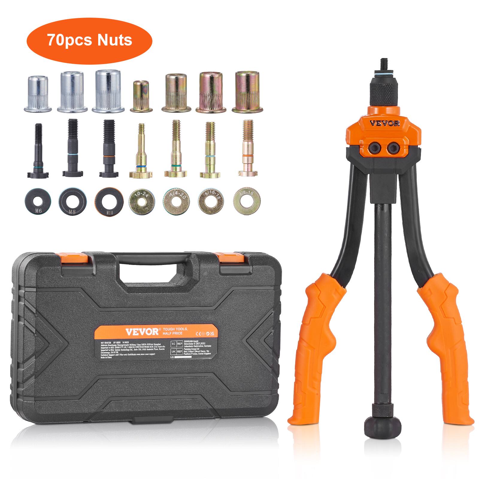 70pcs Nuts

VEVOR

TOUGH TOOLS & HALF PRICE

CE

M6
M8
M10
0-2
14-20
20
B:16
M6
MS
10
TOUGH
TOUGH
VEVOR
MALE
PRLE
CE

A
I
I
I
I
I
I
I
I
I
I
I
I
I
I
I
I
I
I
I
I
I
I
I
I
I
I
I
I
I
I
I
I
I
I
I
I
I
I
I
I
I
I
I
I
I
I
I
I
I
I
I
I
I
I
I
I
I
I
I
I
I
I
I
I
I
I
I
I
I
I
I
I
I
I
I
I
I
I
I
I
I
I
I
I
I
I
I
I
I
I
