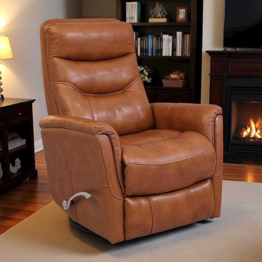 Back. Starlight Canyon Home - Butterscotch Recliner Nursery Glider – Elegant Boucle Chairs for Comfort - Light Brown.