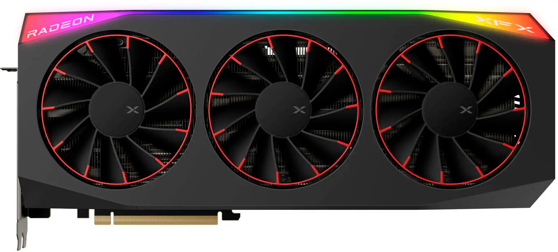 XFX - Mercury AMD Radeon RX 9070XT OC Magnetic Air Edition 16GB GDDR6 PCI Express 5.0 Gaming Graphics Card with RGB - Black