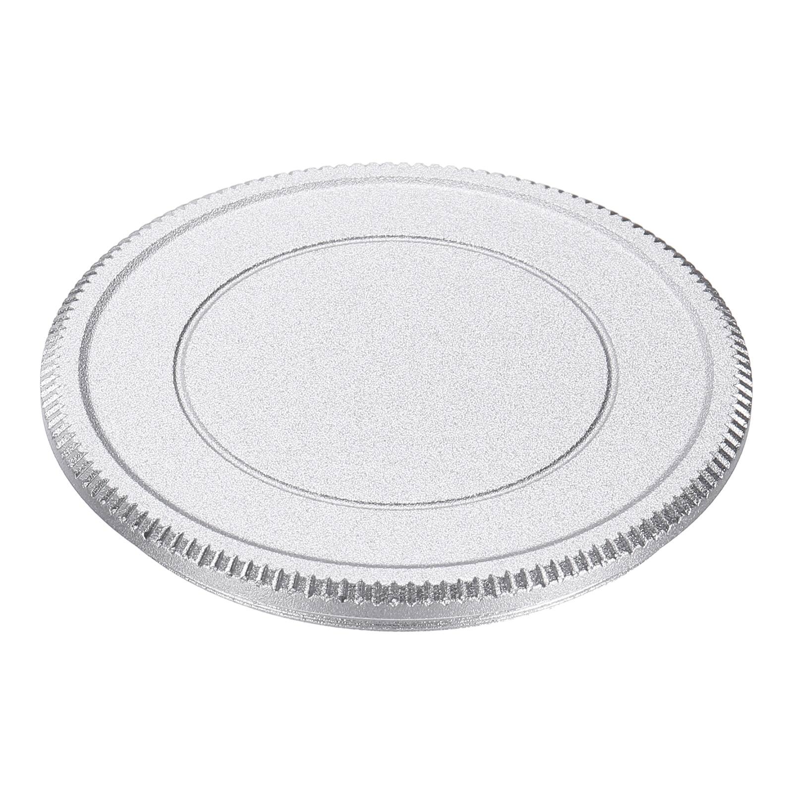 Front. Unique Bargains - 40.5mm Camera Lens Cap, Aluminum Alloy Metal Front Lens Cap Cover for 40.5mm Screw Mount Fujifilm DSLR Mirrorless Camera - Silver.