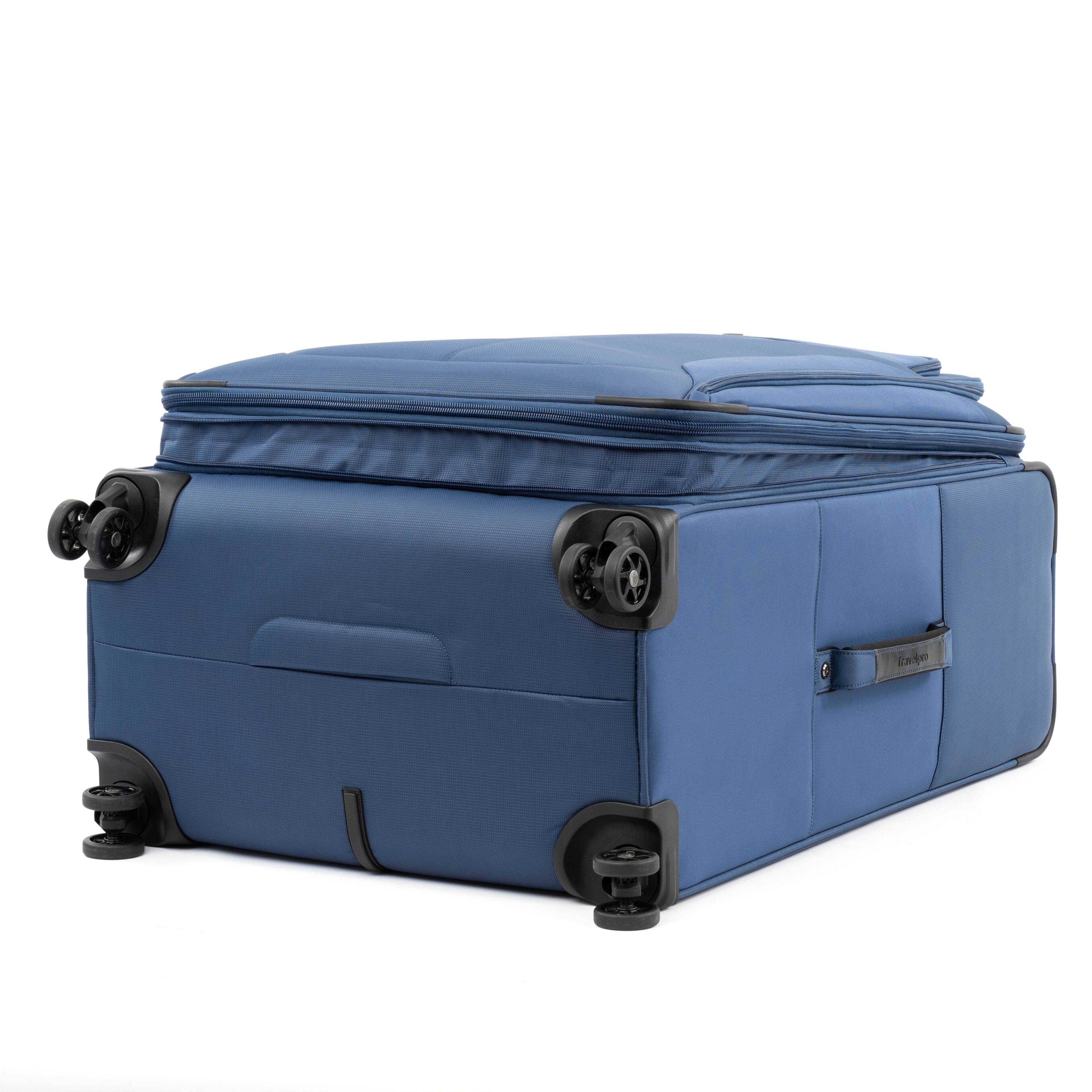 Alt View 1. Travelpro - Travelpro Tourlite Softside Expandable Luggage 29" Checked Spinner - Blue.