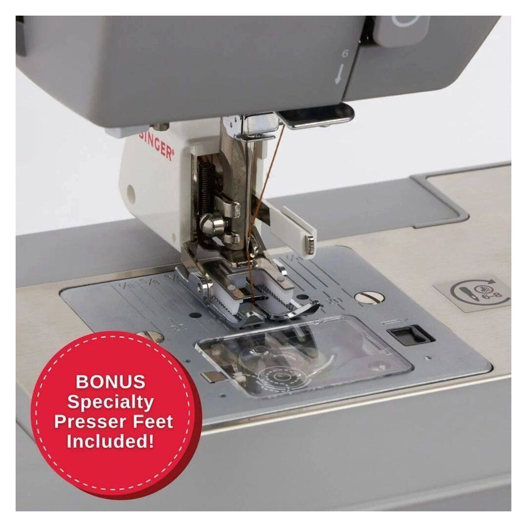 SINGER I BONUS Specialty Presser Feet Included!