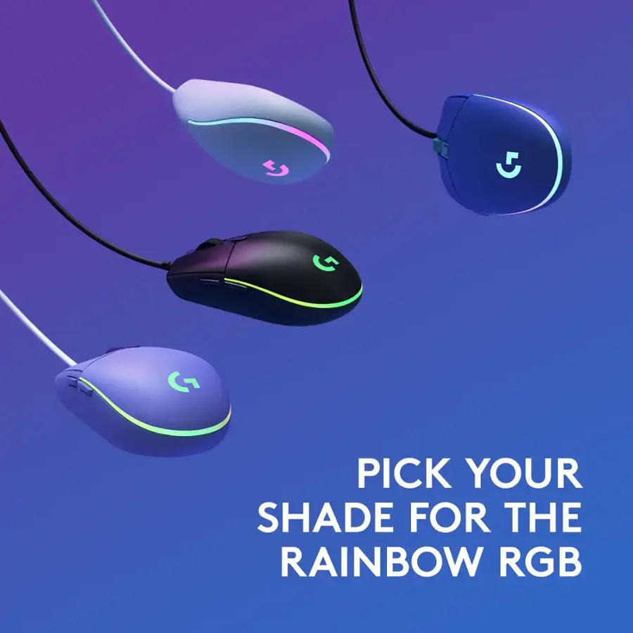 Pick your shade for the Rainbow RGB.
