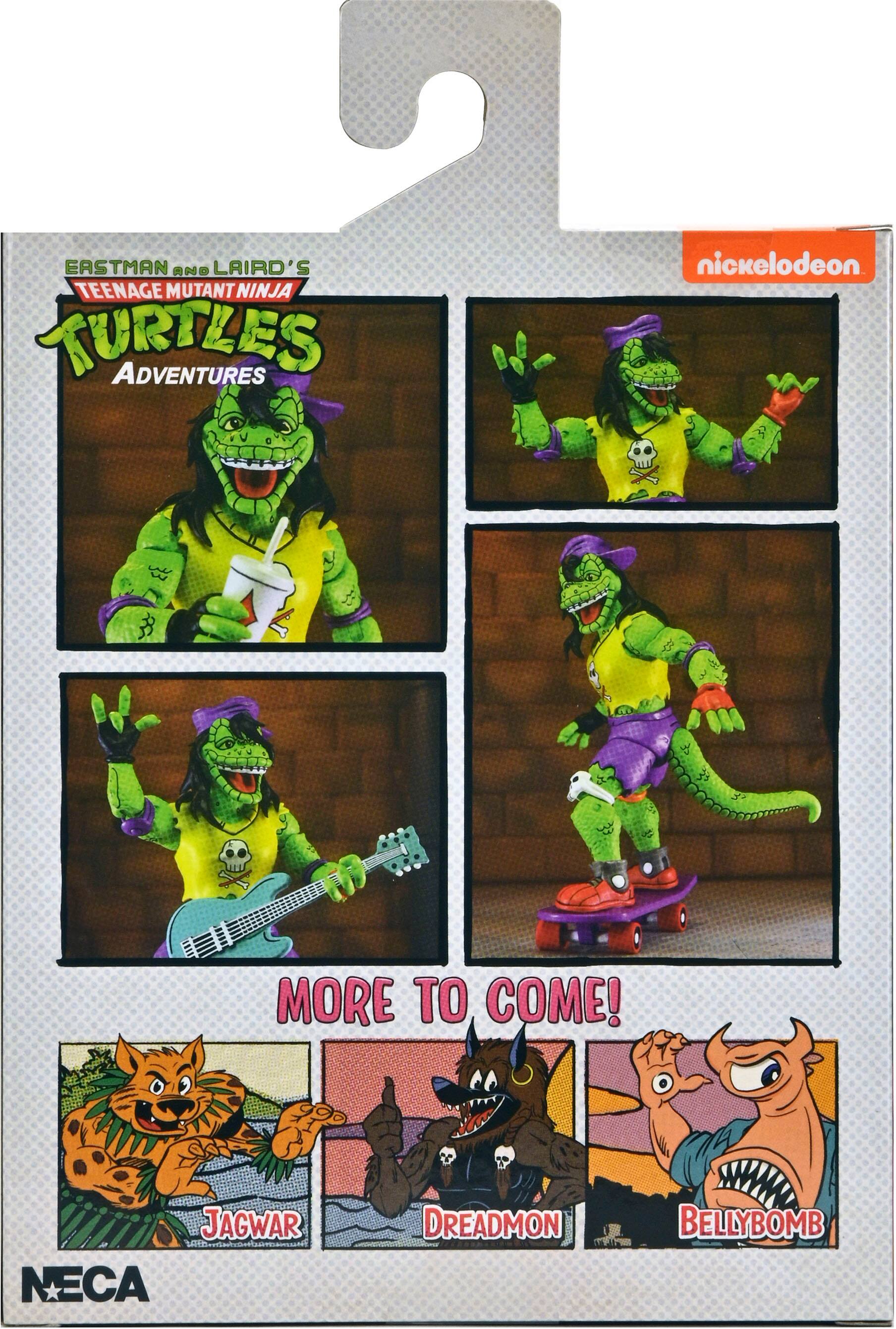 S EASTMAN AND LAIRD'S TEENAGE MUTANT NINJA TURTLES ADVENTURES nickelodeon MORE TO COME! JAGWAR NECA DREADMON BELLYBOMB MP