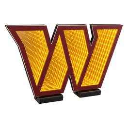 Sporticulture - Washington Commanders LED Infinity Logo Light - Yellow