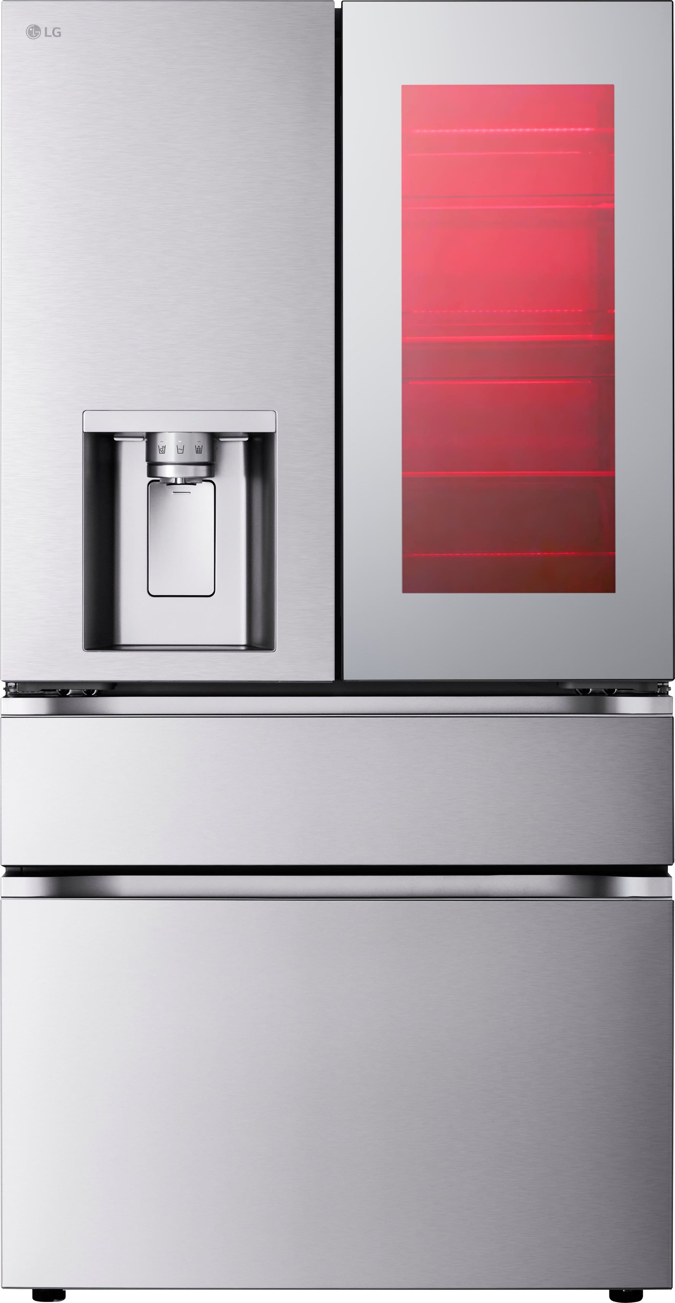 LG Standard Depth MAX 28.6 Cu. Ft. French Door in Door Smart