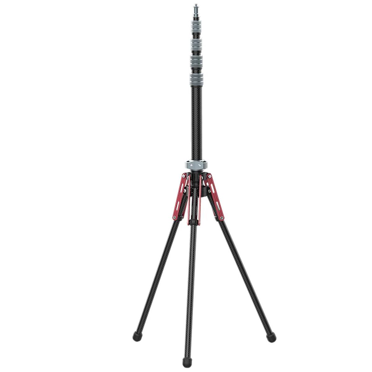 Alt View 1. Ulanzi - Ulanzi MT-49 6.4' 5-Section Carbon Fiber Portable Light Stand/Camera Tripod.