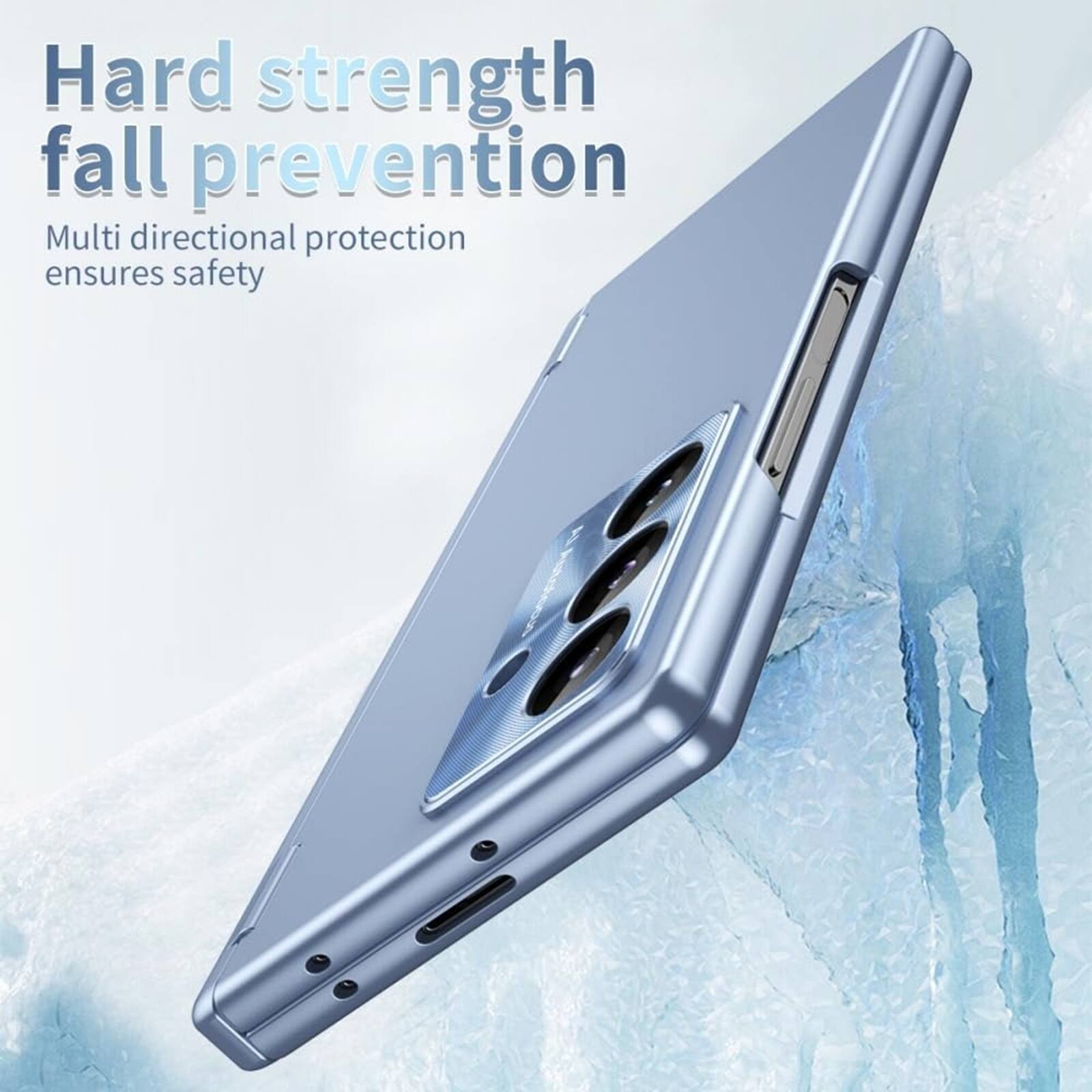 Hard strength fall prevention  
Multi directional protection ensures safety