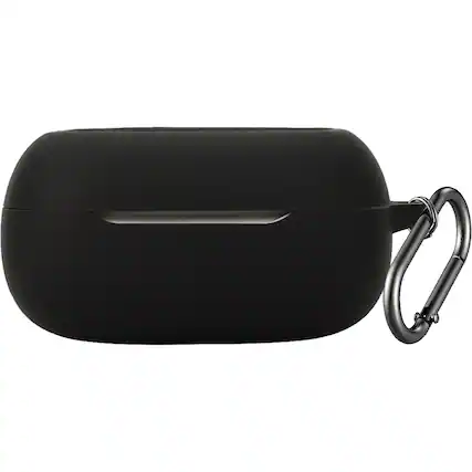 Front. SaharaCase - Venture Series Silicone Case for JBL Live Beam 3 Earbuds - Scorpion Black.