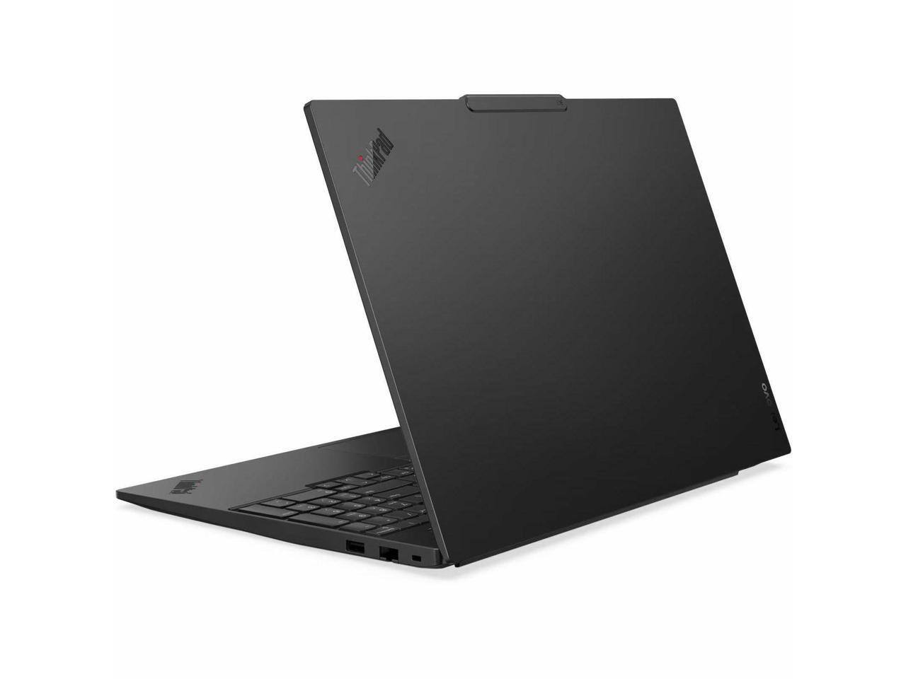 Alt View 4. Lenovo - Lenovo ThinkPad E16 Gen 3 - Intel Core Ultra 7 - 16GB - 512GB SSD - Windows 11 Pro - Intel Arc GPU - Black.