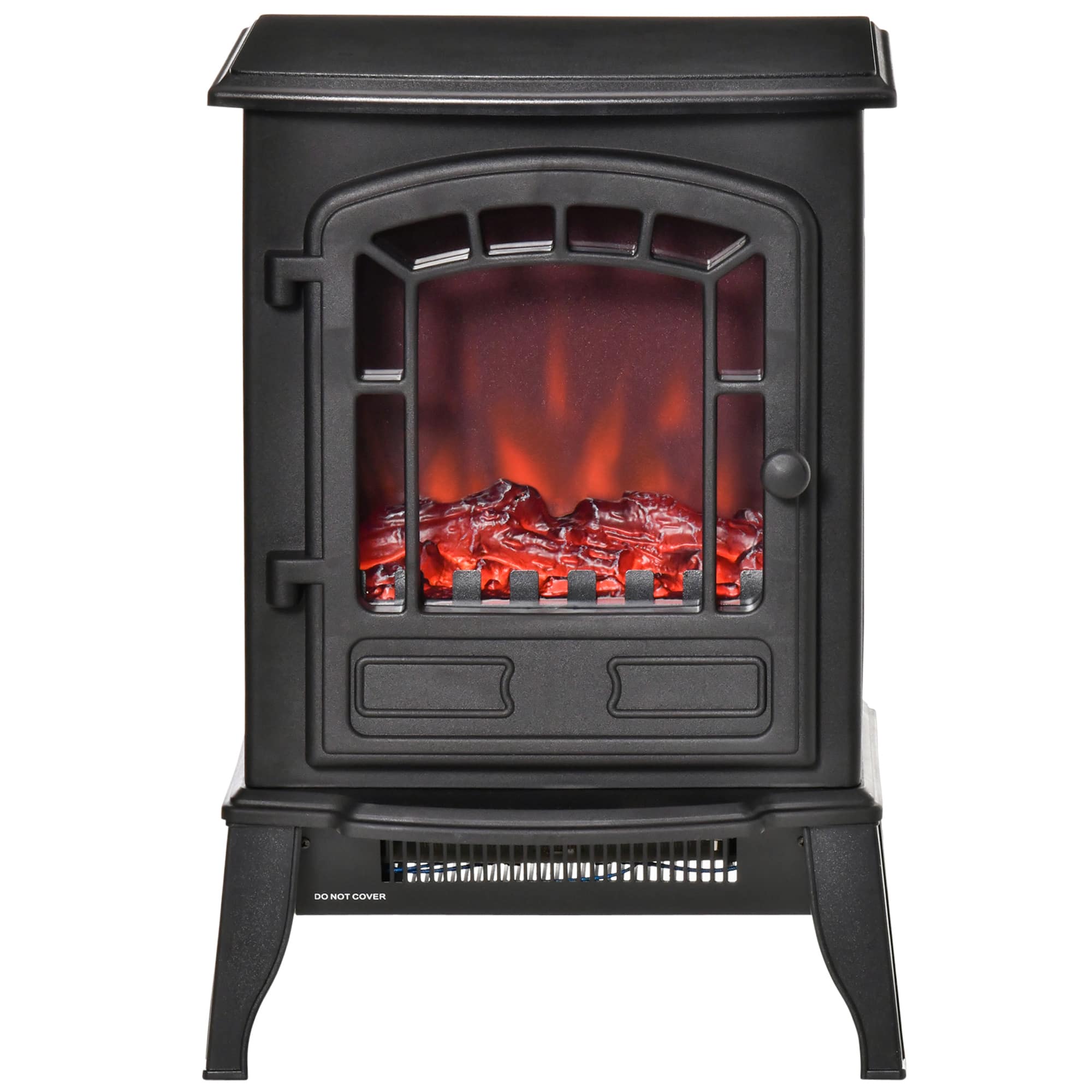 Homcom - Fireplace Heater - Black