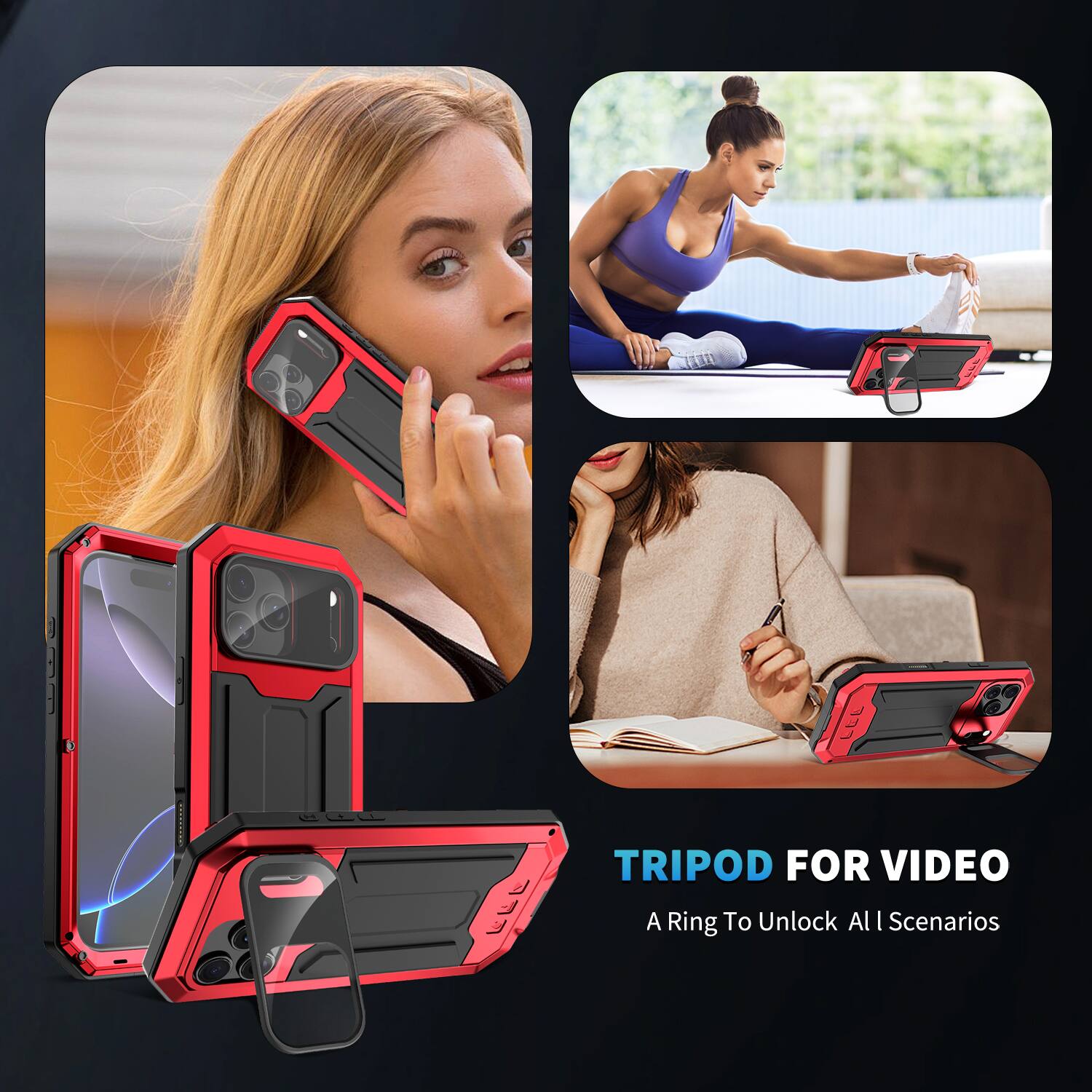 TRIPOD FOR VIDEO  
A Ring To Unlock All Scenarios