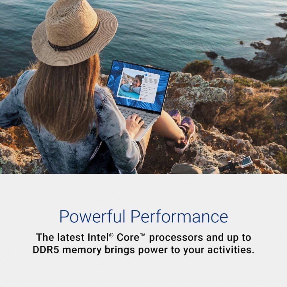 Powerful Performance  
The latest Intel® Core™ processors and up to DDR5 memory brings power to your activities.