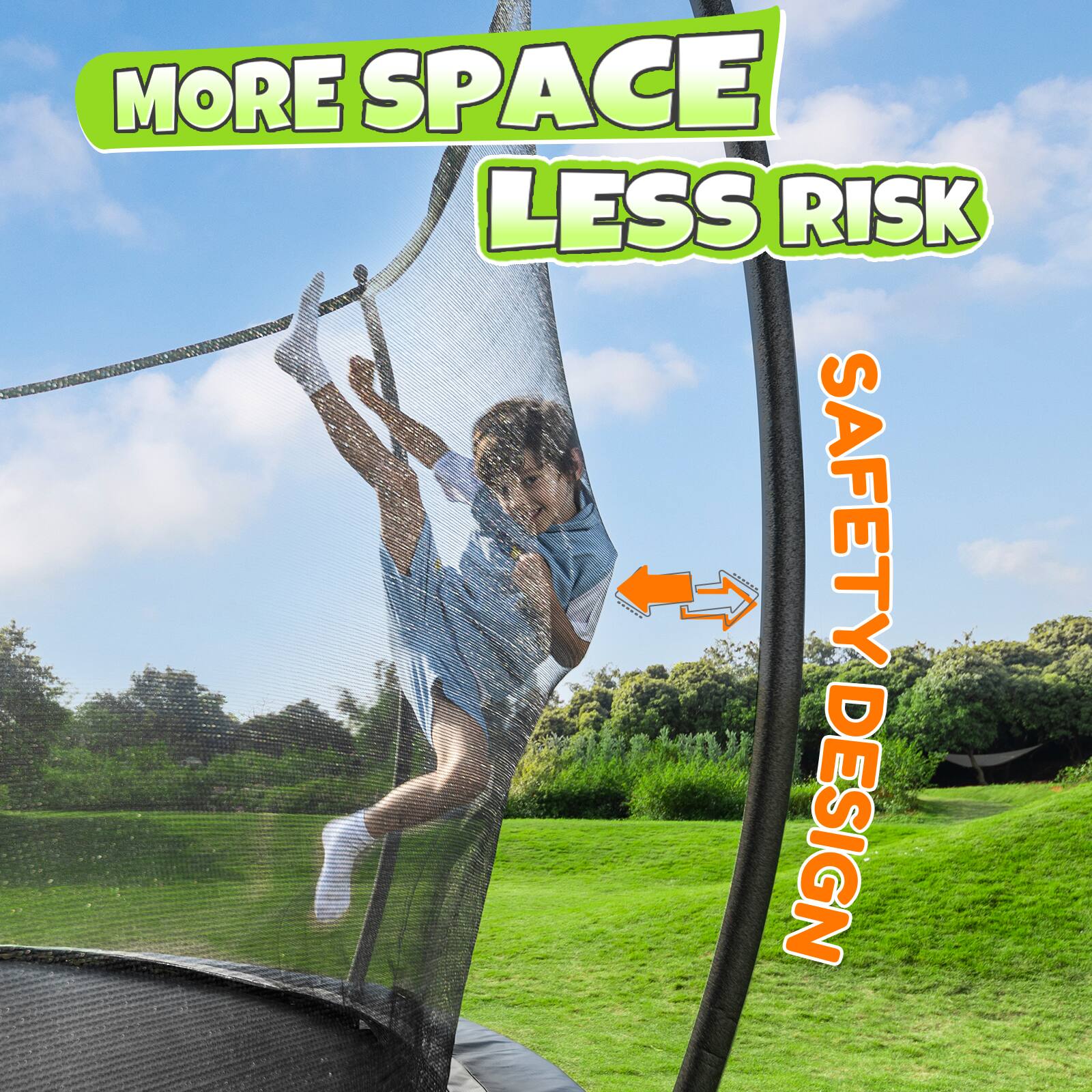 MORE SPACE LESS RISK  
SAFETY DESIGN
