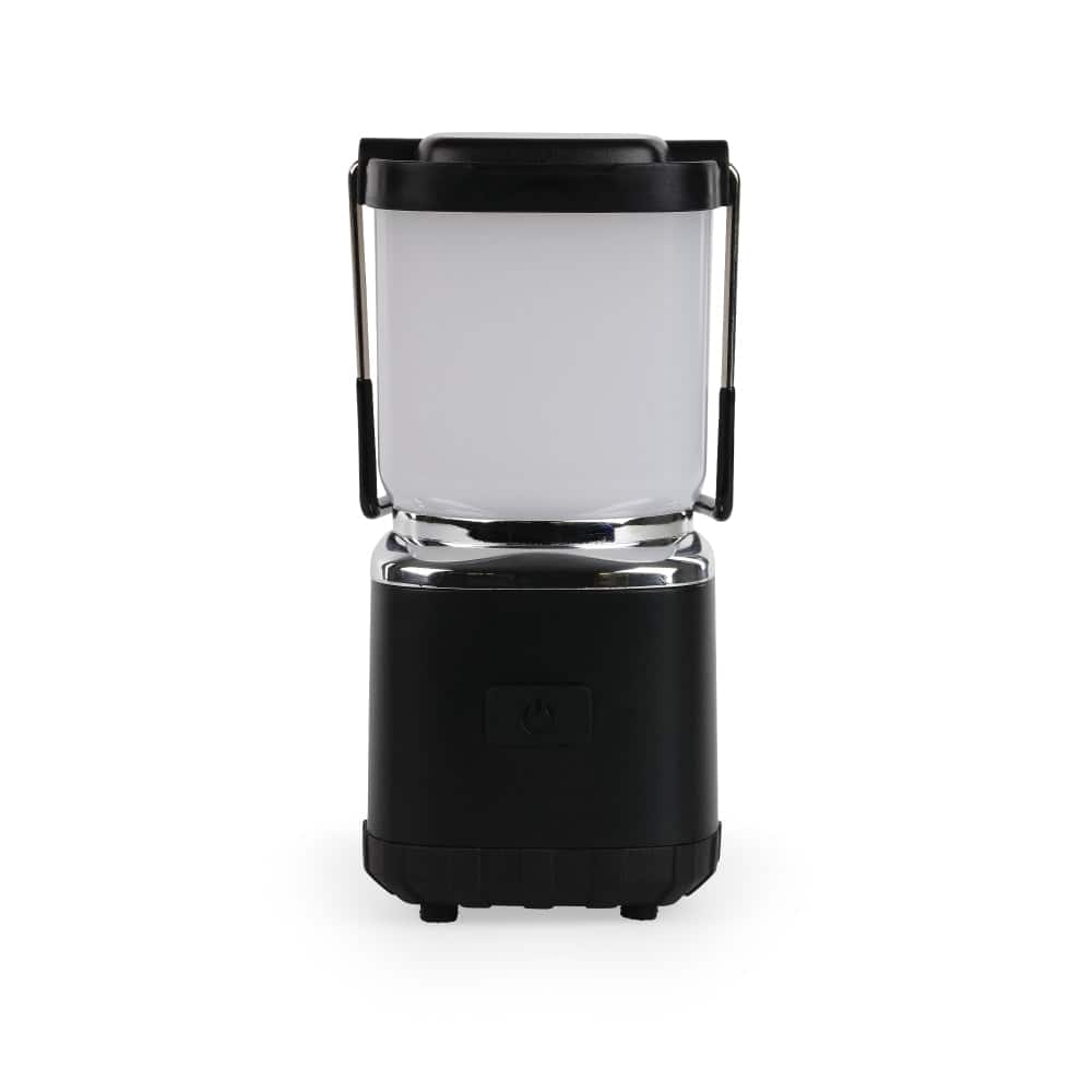 LUXPRO - Mini Rechargeable LED Lantern, 300 Lumens - Black