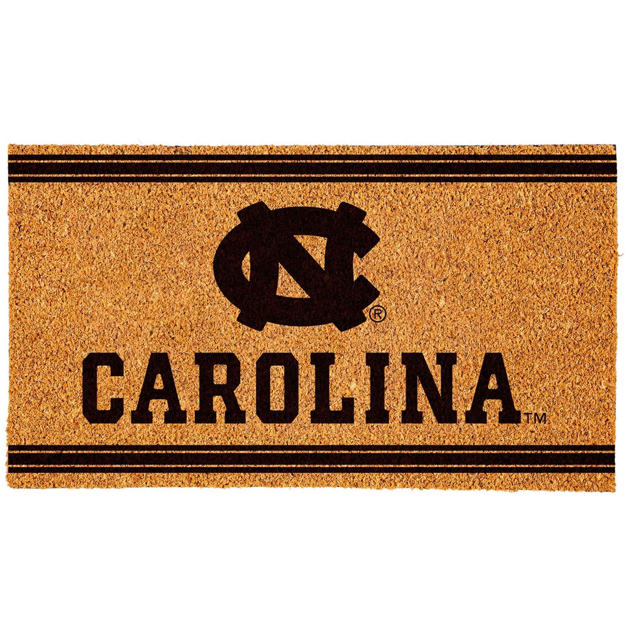 Evergreen Enterprises - North Carolina Tar Heels 16" x 28" Logo Turf Mat - Multicolor