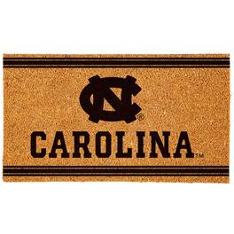 Evergreen Enterprises - North Carolina Tar Heels 16" x 28" Logo Turf Mat - Multicolor
