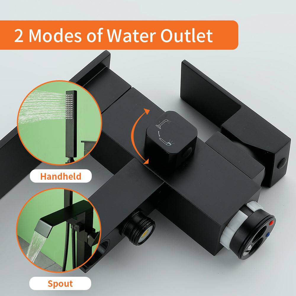 2 Modes of Water Outlet

- Handheld
- Spout