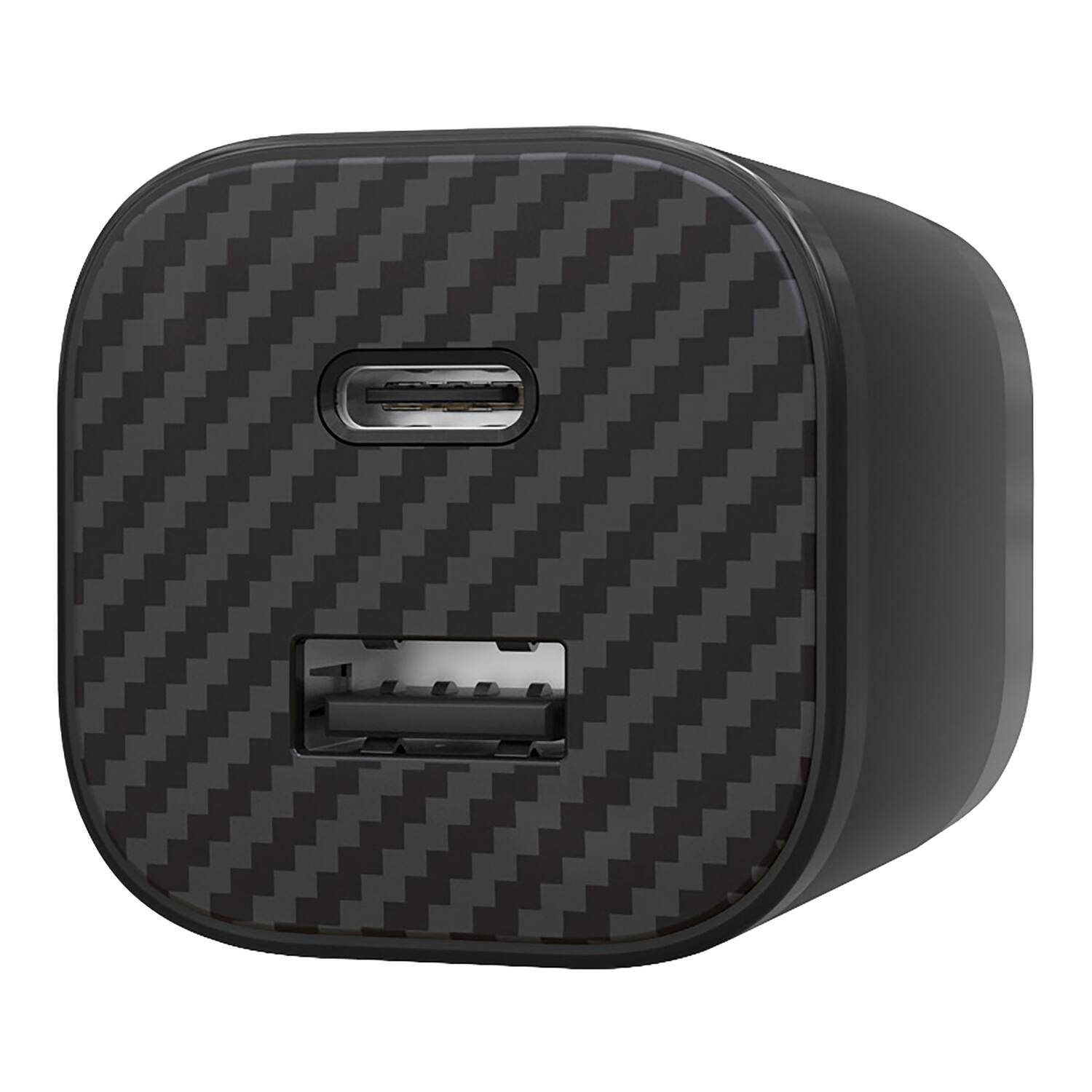 Alt View 9. HyperGear - TECHcessories 30-Watt USB-C PD Charging Kit with Travel Pouch - Carbon Fiber.