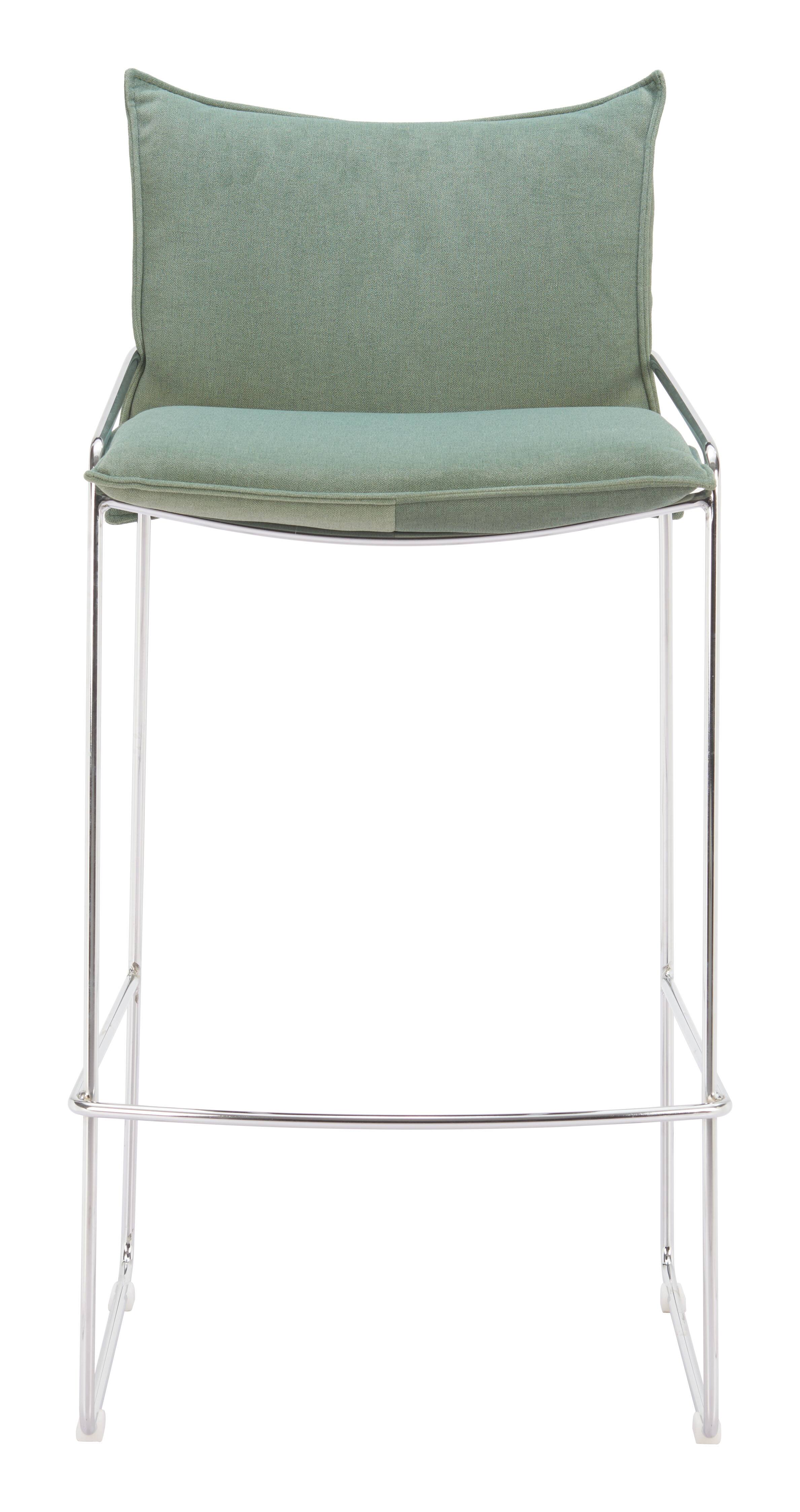 Alt View 1. Hivvago - Pola Barstool Green - Green.
