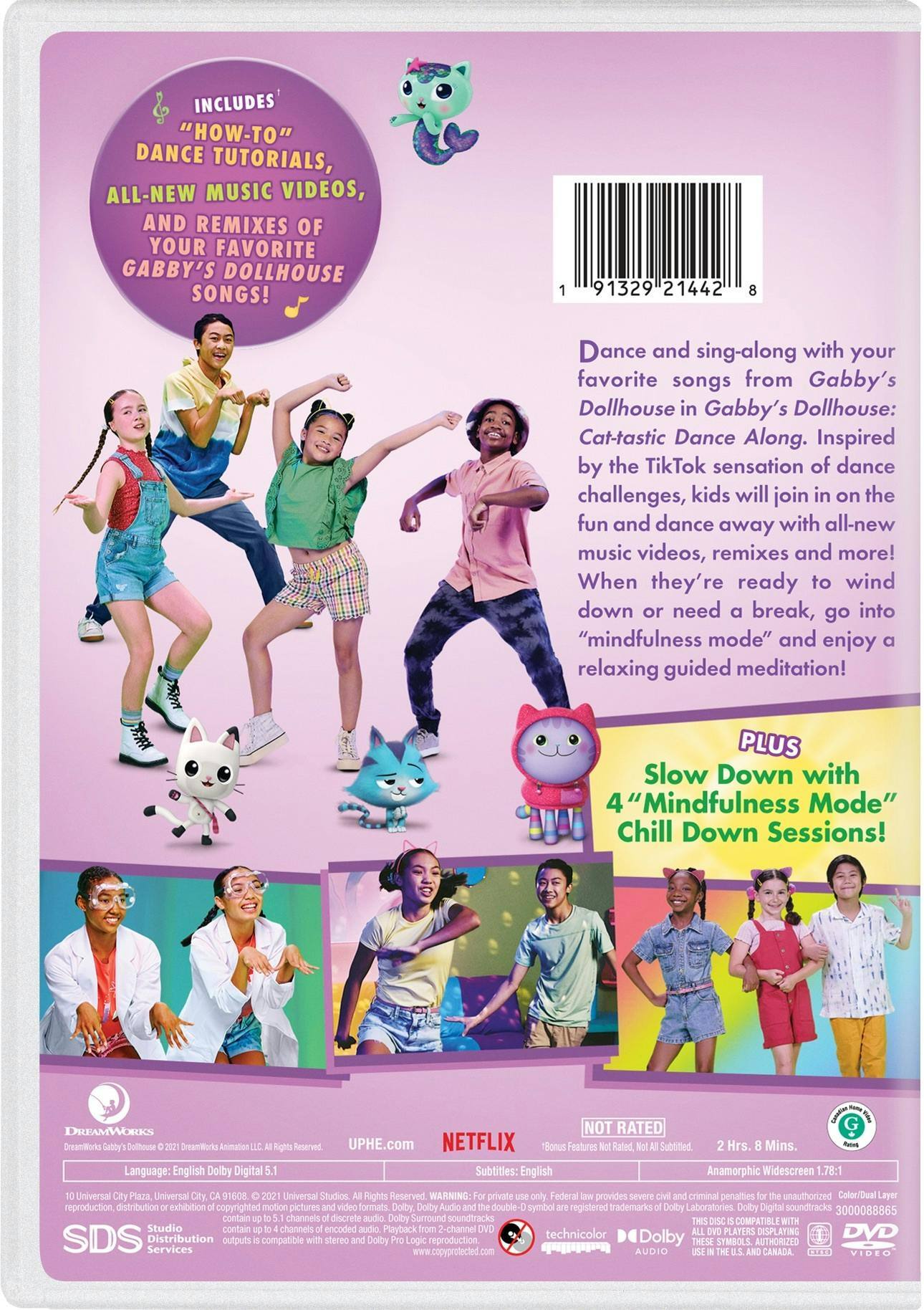 Angle. Gabby's Dollhouse - Cat-tastic Dance Along! [DVD].