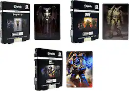 Displate - Dark and Demonic 2.5" x 3.5" Shard Blind Box Assortment (One Shard per Order) - Styles May Vary