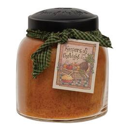BreeBe - Pumpkin Cornbread Papa Jar Candle 34 oz - Brown