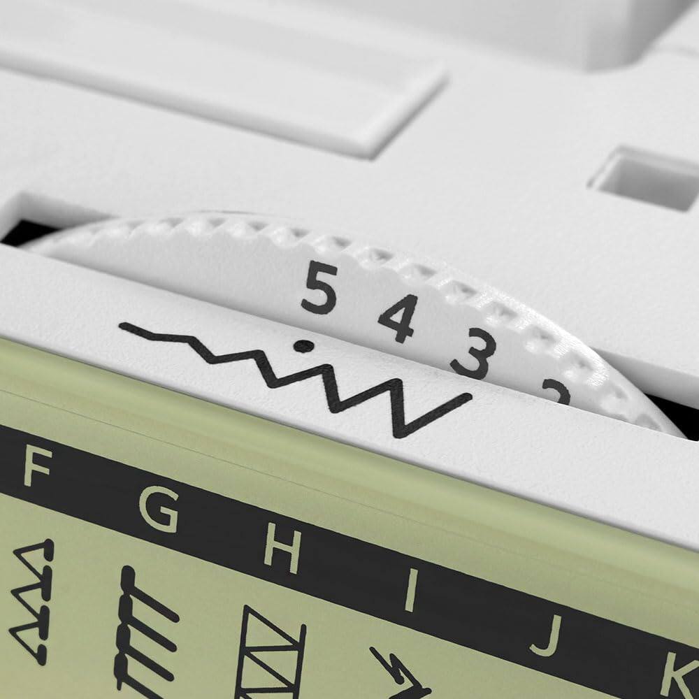 Alt View 2. Janome - Janome Sewist 725S Sewing Machine - Includes 1/4" Seam Foot + 10-Pack Bobbins + Universal Needles + Leather Needles - White.