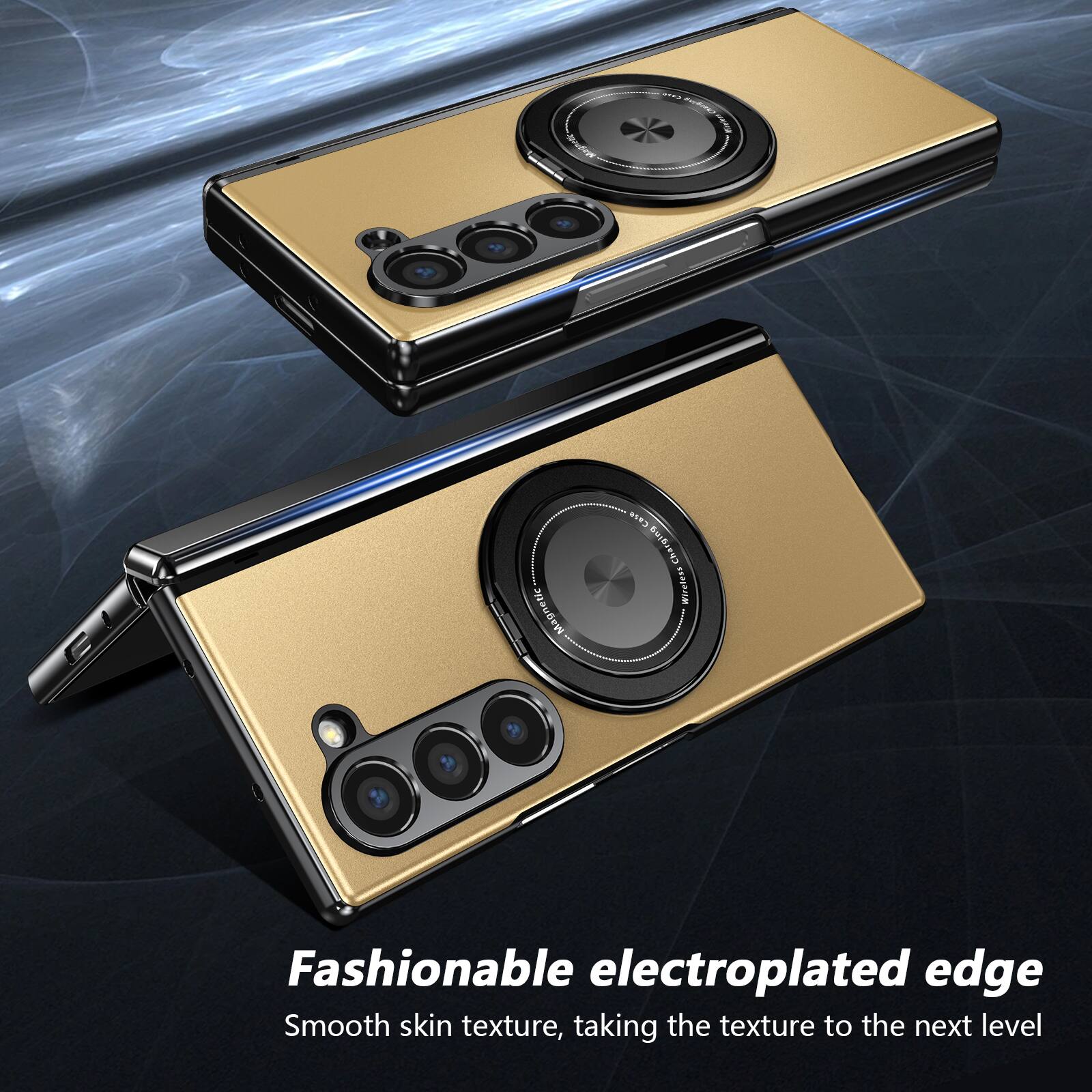Magnetic eti Charging Wireless Fashionable electroplated edge Smooth skin texture, taking the texture to the next level