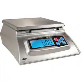 My Weigh - KD8000 Multi-Purpose Digital Kitchen Scale for Baking, Baker’s Math, and Meal Prep - Silver