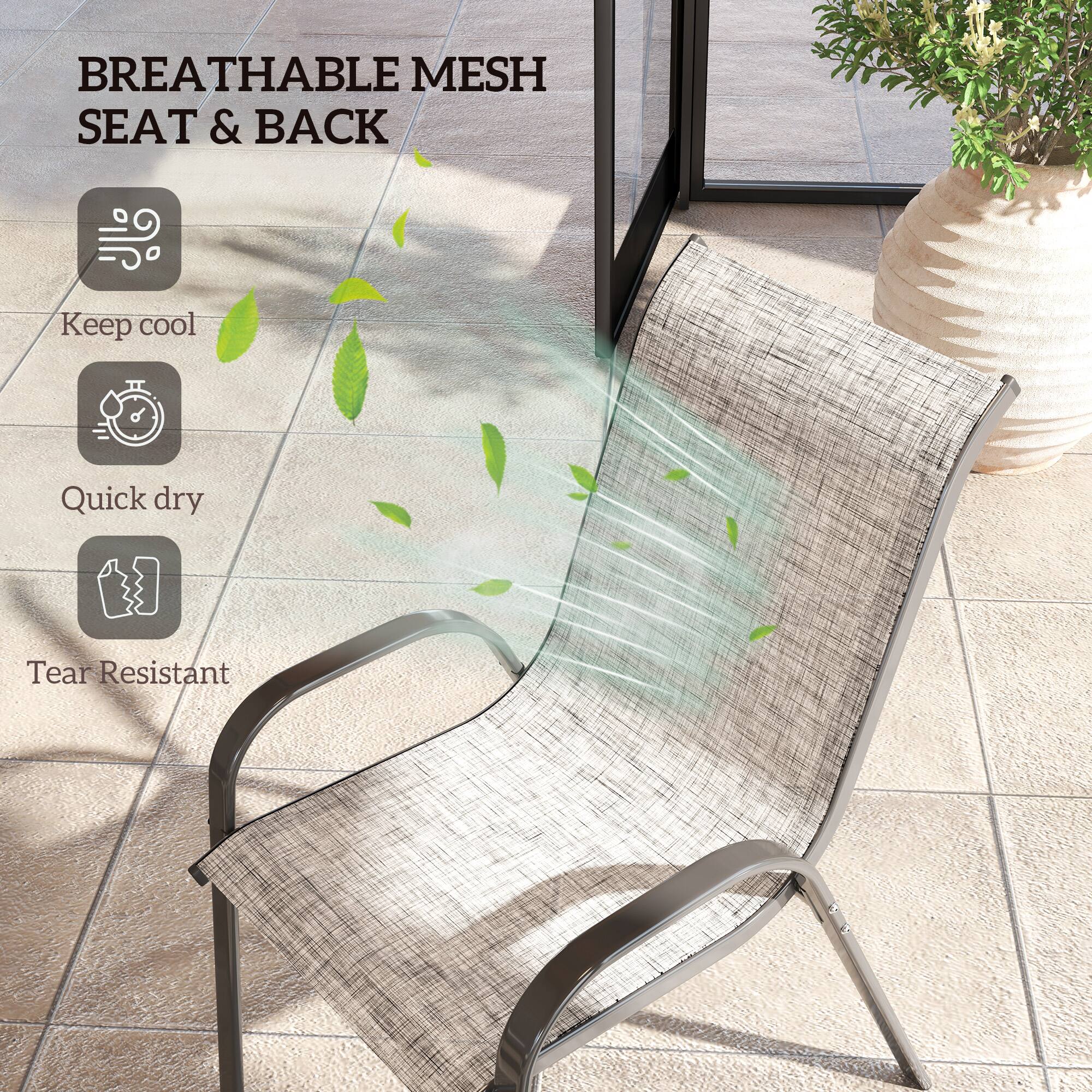BREATHABLE MESH SEAT & BACK
Keep cool
Quick dry
Tear Resistant