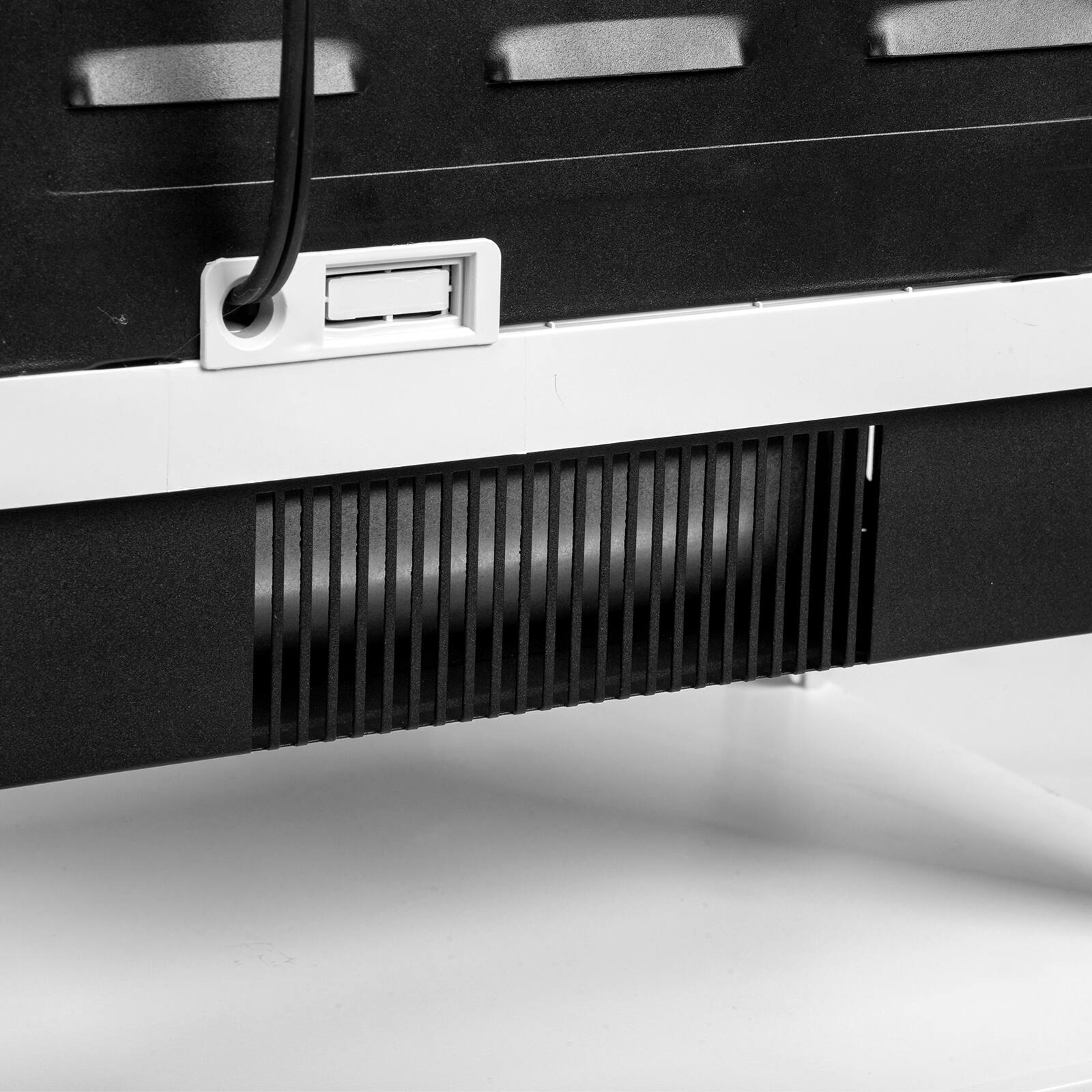 Alt View 9. Winado - Electric Fireplace Stove,1500W Infrared Heater with 3D Realistic Flame - White.