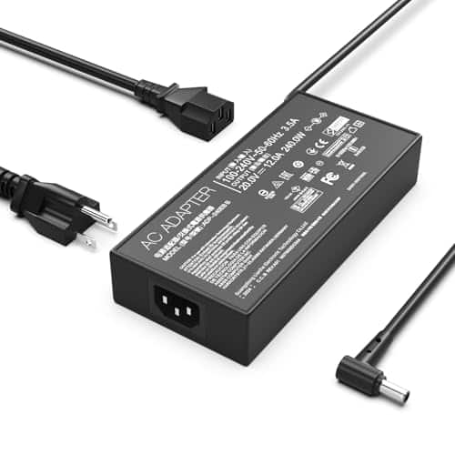 DORLUKFU - 240W 20V 12A AC Adapter Power Supply for ASUS ROG Zephyrus Strix ZenBook Pro TUF Gaming 15 GX550LXS RTX2080 S15 S17 G15