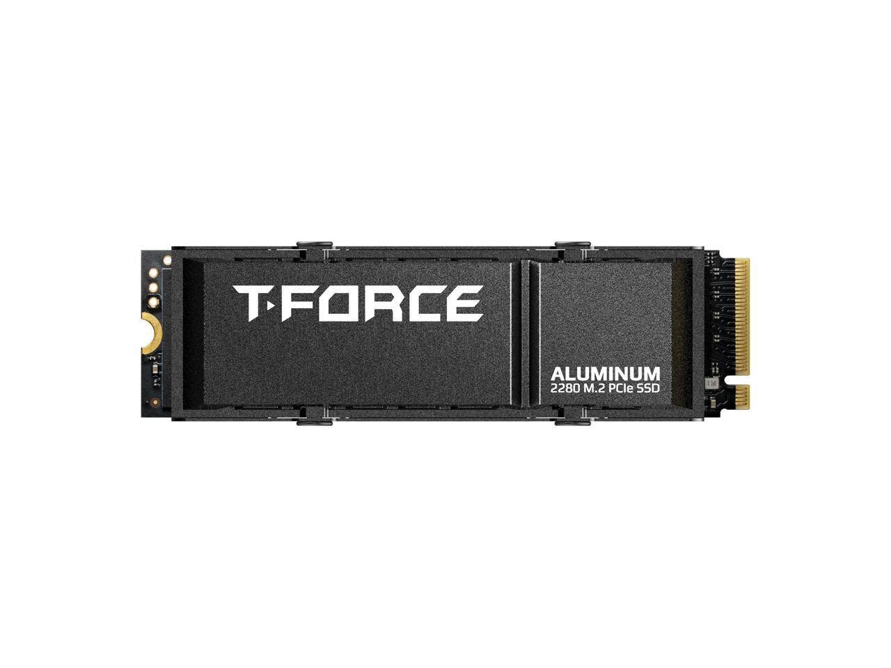 Team Group - T-FORCE G70 PRO 1TB M.2 2280 PCIe 4.0 x4 NVMe 1.4 TLC SSD (Aluminum) TM8FFH001T0C128