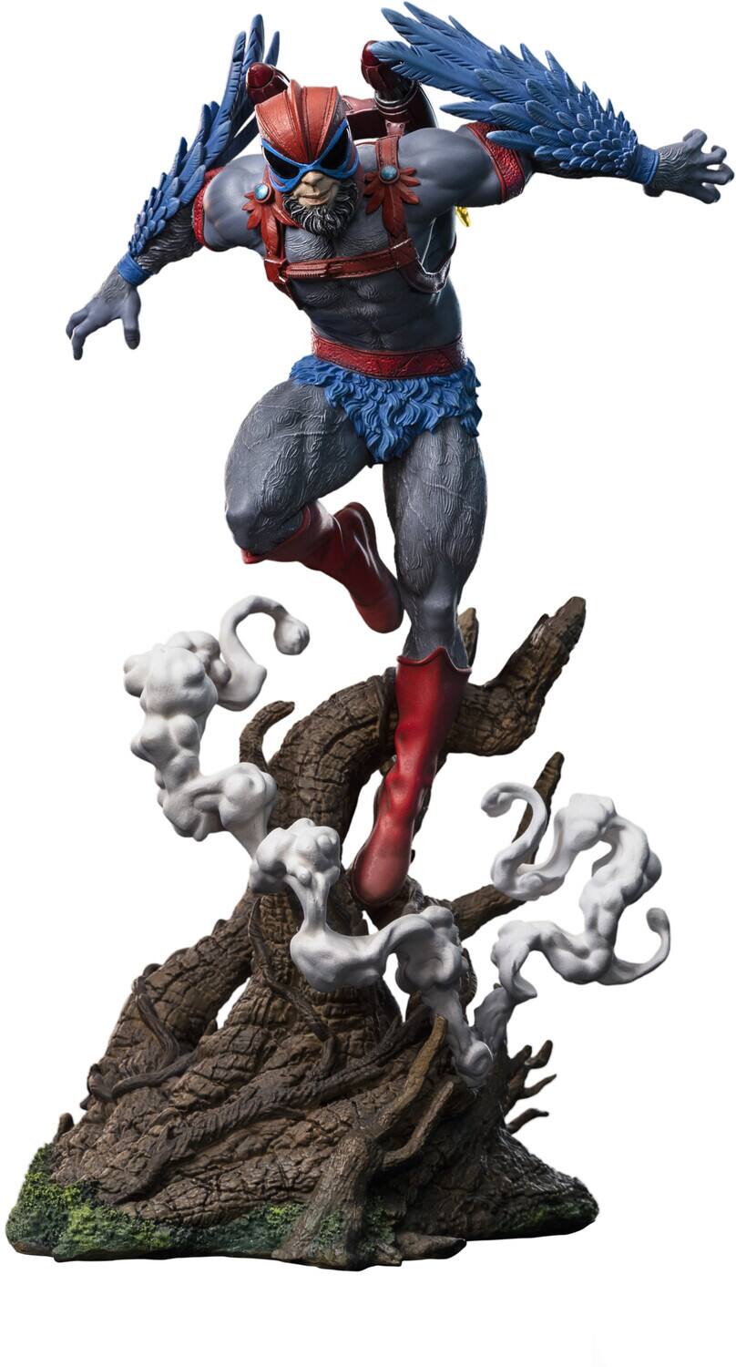 Front. Iron Studios - Iron Studios - Masters of the Universe - BDS Art Scale 1/10 - Stratos Statue (MOTU)   - COLLECTIBLES - Multicolor.