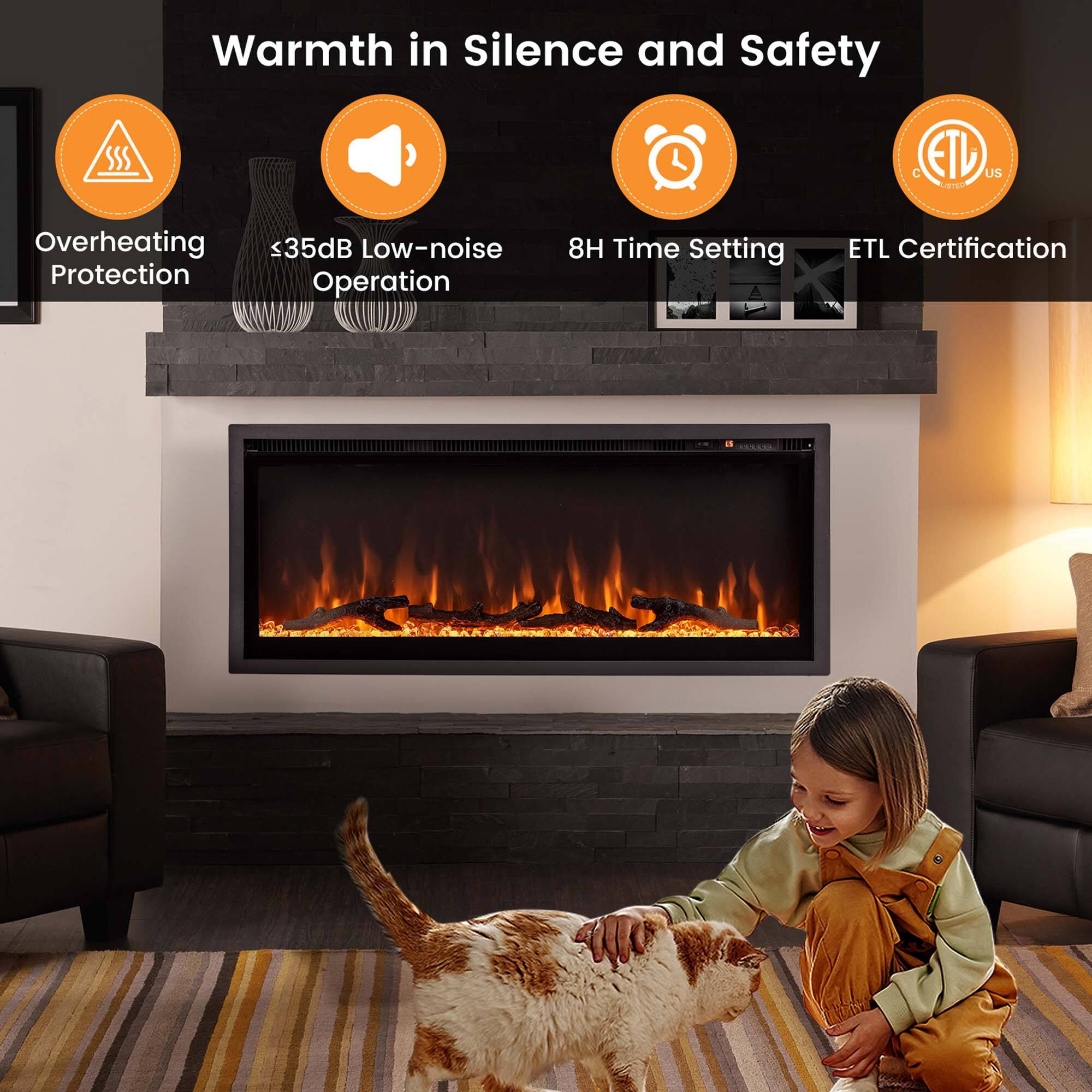 Warmth in Silence and Safety

- Overheating Protection
- <35dB Low-noise Operation
- 8H Time Setting
- ETL Certification