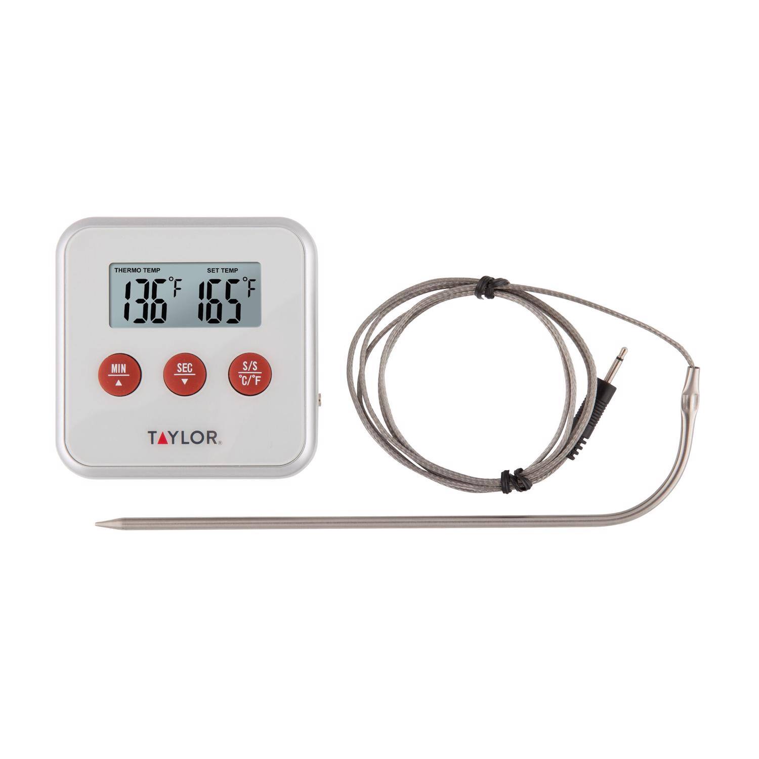 THERMO TEMP SET TEMP  
136°F 165°F  
MIN SEC S/S C/F  
TAYLOR