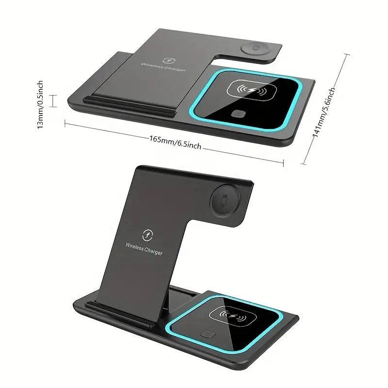 13mm/0.5inch  
165mm/6.5inch  
141mm/5.6inch  
Wireless Charger