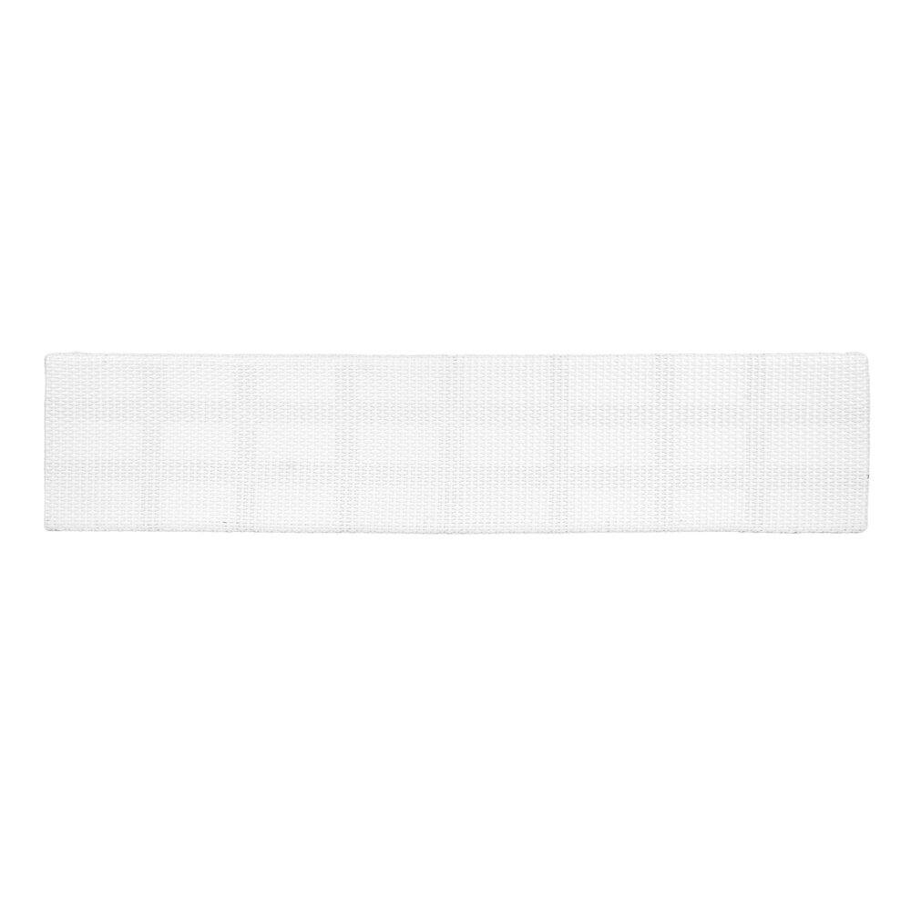 Front. Butler Specialty - Laguna 66.5 in. W Rectangular Rattan Backless Accent Bench - Smooth White.