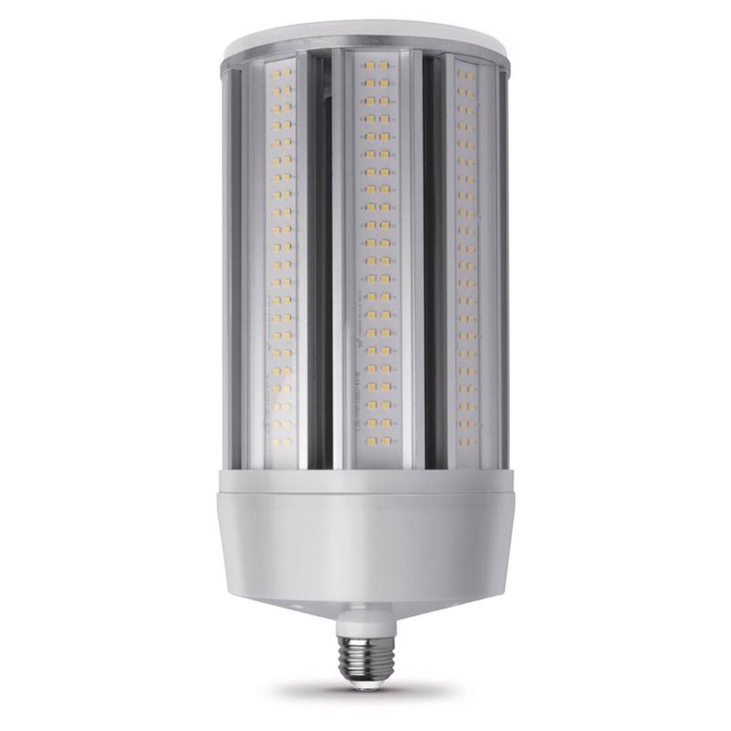 Angle. FEIT ELECTRIC - Feit Cylinder E26 (Medium) LED Bulb Natural Light 1000 Watt Equivalence 1 pk.