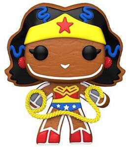 Funko - POP! HEROES: DC Holiday - Gingerbread Wonder Woman - Collectibles - Multicolor