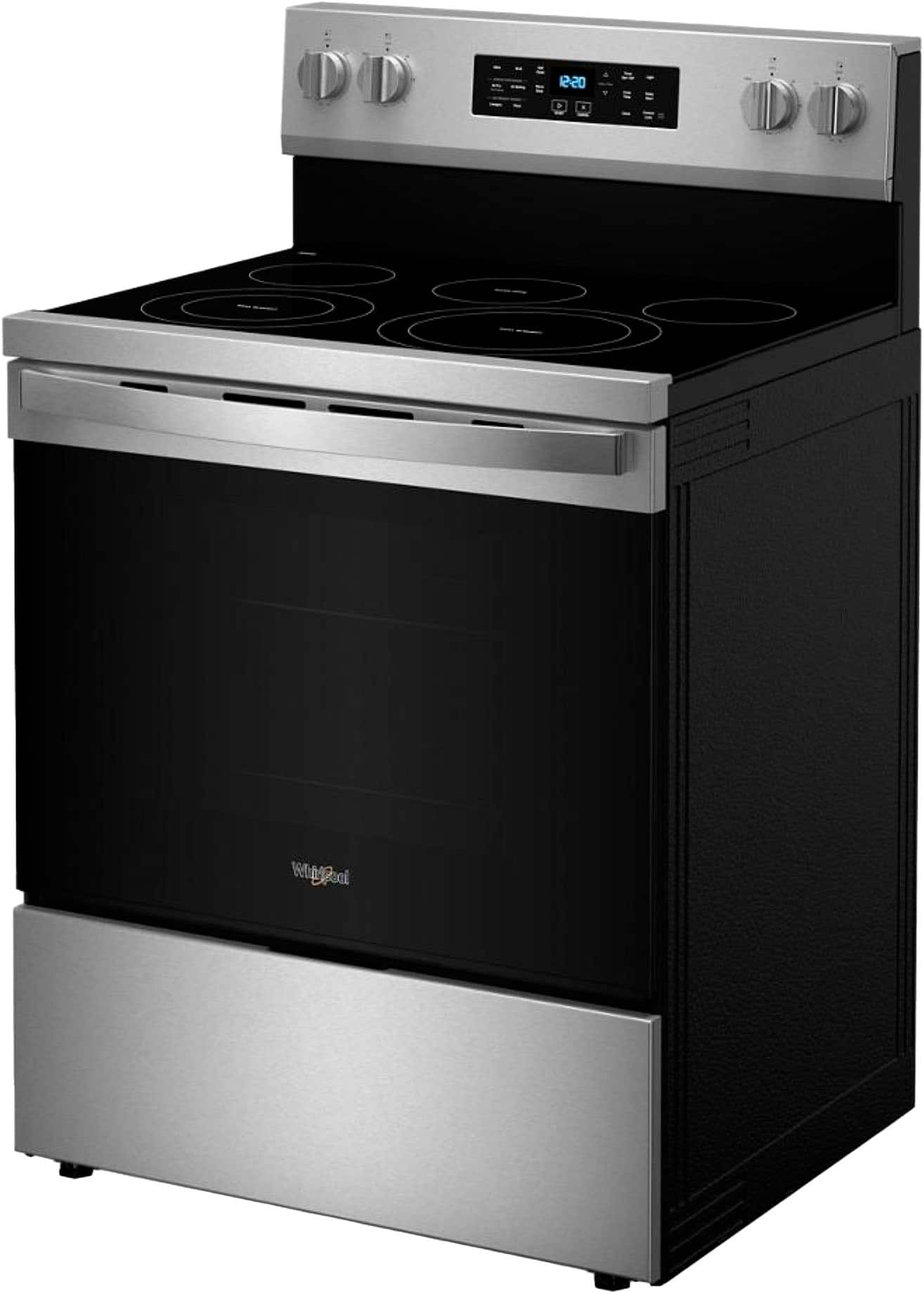 The text on the image reads "05S Wottpood ool." However, it is not clear what this text represents or its relevance to the image. The image features a stainless steel stove top oven with a black door, and it is displayed in a white background.