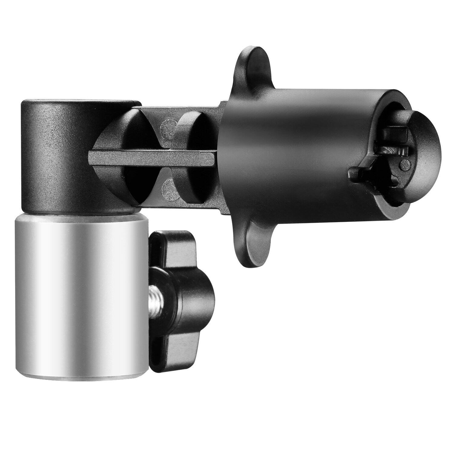 Angle. Neewer - Reflector Holder Clamp 2-Pack, 5/8" Stud, Aluminum.