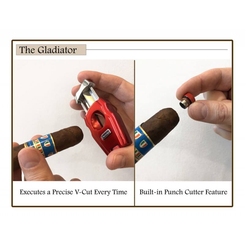 The Gladiator

Executes a Precise V-Cut Every Time

Built-in Punch Cutter Feature