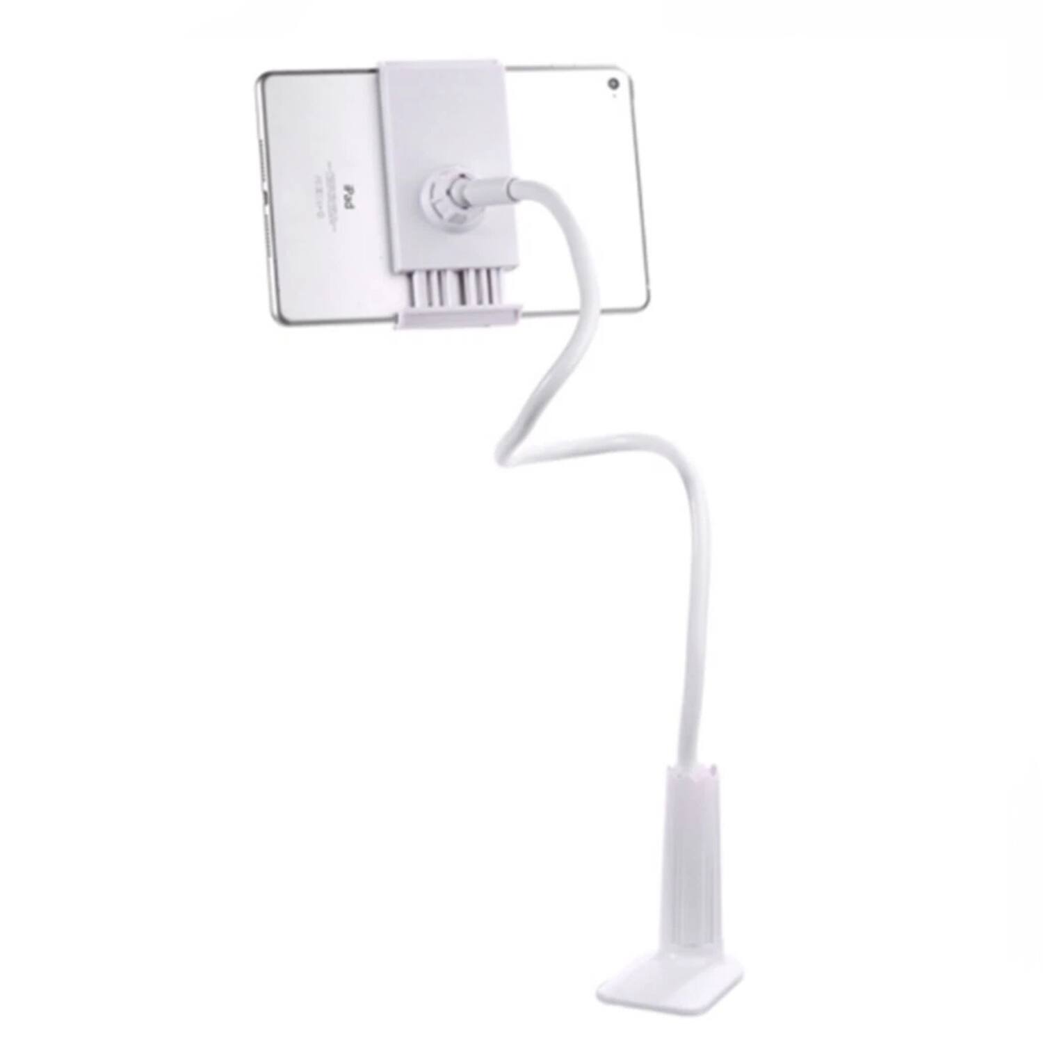 Angle. Stock Preferred - Flexible Lazy Bracket Mobile Phone Holder Stand White - White.