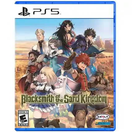 PS5
Blacksmith of the Sand Kingdom
EVERYONE 10+
E 10 ESRB
KEMCO
RIDEOD - E10+ (Everyone 10+)