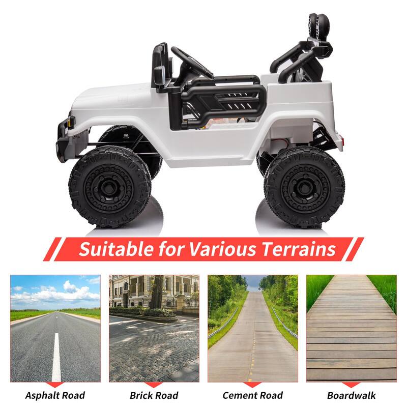 Suitable for Various Terrains

- Asphalt Road
- Brick Road
- Cement Road
- Boardwalk