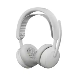 Logitech - Zone Wireless 2 ES Active Noise Cancelling Closed-Back On-Ear Stereo Headset, Off - White